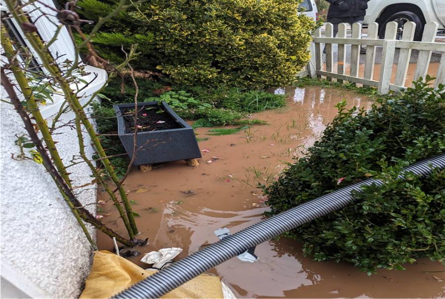 flood damage